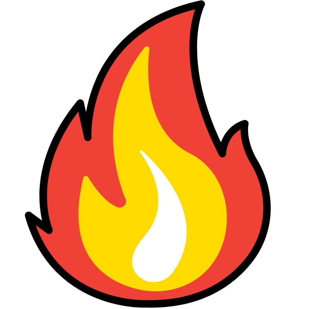 Heat distribution of Gas stove