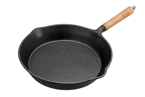 7. Healthy Choices Cast Iron Skillet Frying Pan 