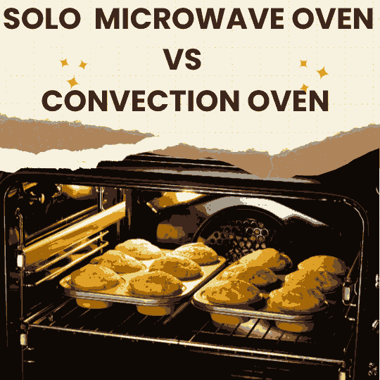 difference between solo and convection microwave oven